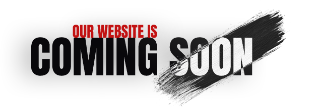 coming soon text design